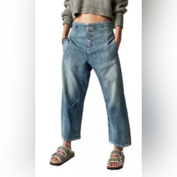 WE THE FREE OSAKA mid rise barrel jeans - Picture 3 of 8